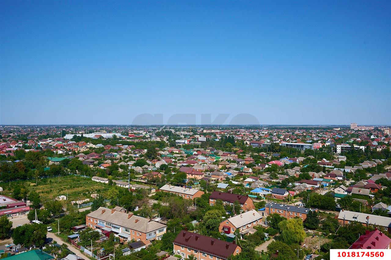 Фото №13: 2-комнатная квартира <span class="whitespace-nowrap">52 м²</span>, <span class="whitespace-nowrap">18/19 эт.</span> - Краснодар, Прикубанский внутригородской округ, мкр. Горхутор, ул. Агрономическая, 2/5к1
