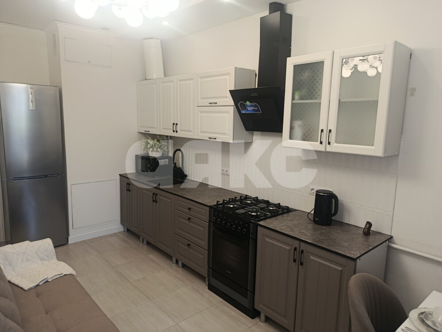 Фото №9: 1-комнатная квартира <span class="whitespace-nowrap">46 м²</span>, <span class="whitespace-nowrap">6/8 эт.</span> - Геленджик, Толстый Мыс, мкр. ЖК Черноморский, ул. Крымская, 19к7