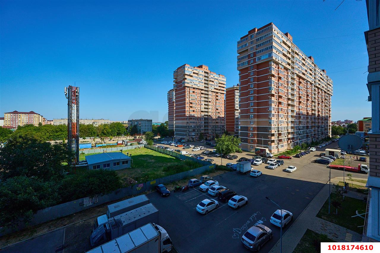 Фото №11: Студия <span class="whitespace-nowrap">22 м²</span>, <span class="whitespace-nowrap">5/19 эт.</span> - Краснодар, Прикубанский внутригородской округ, Калинино, Завод Радиоизмерительных Приборов, мкр. ЖК Акварели-2, ул. Тепличная, 62/1к5