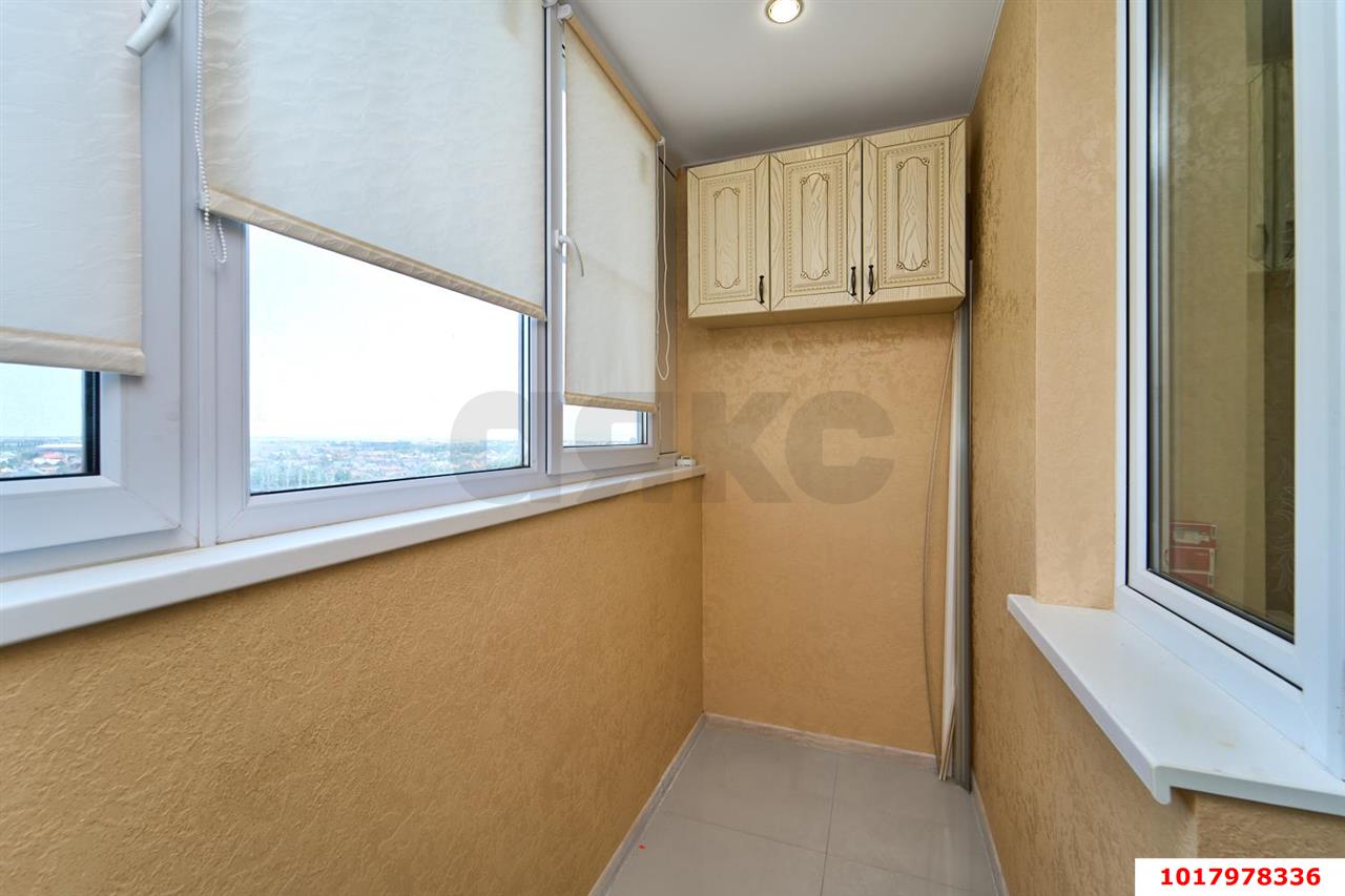 Фото №14: 1-комнатная квартира <span class="whitespace-nowrap">48 м²</span>, <span class="whitespace-nowrap">13/25 эт.</span> - Краснодар, Карасунский внутригородской округ, ж/м Пашковский, ул. Бородинская, 156/2