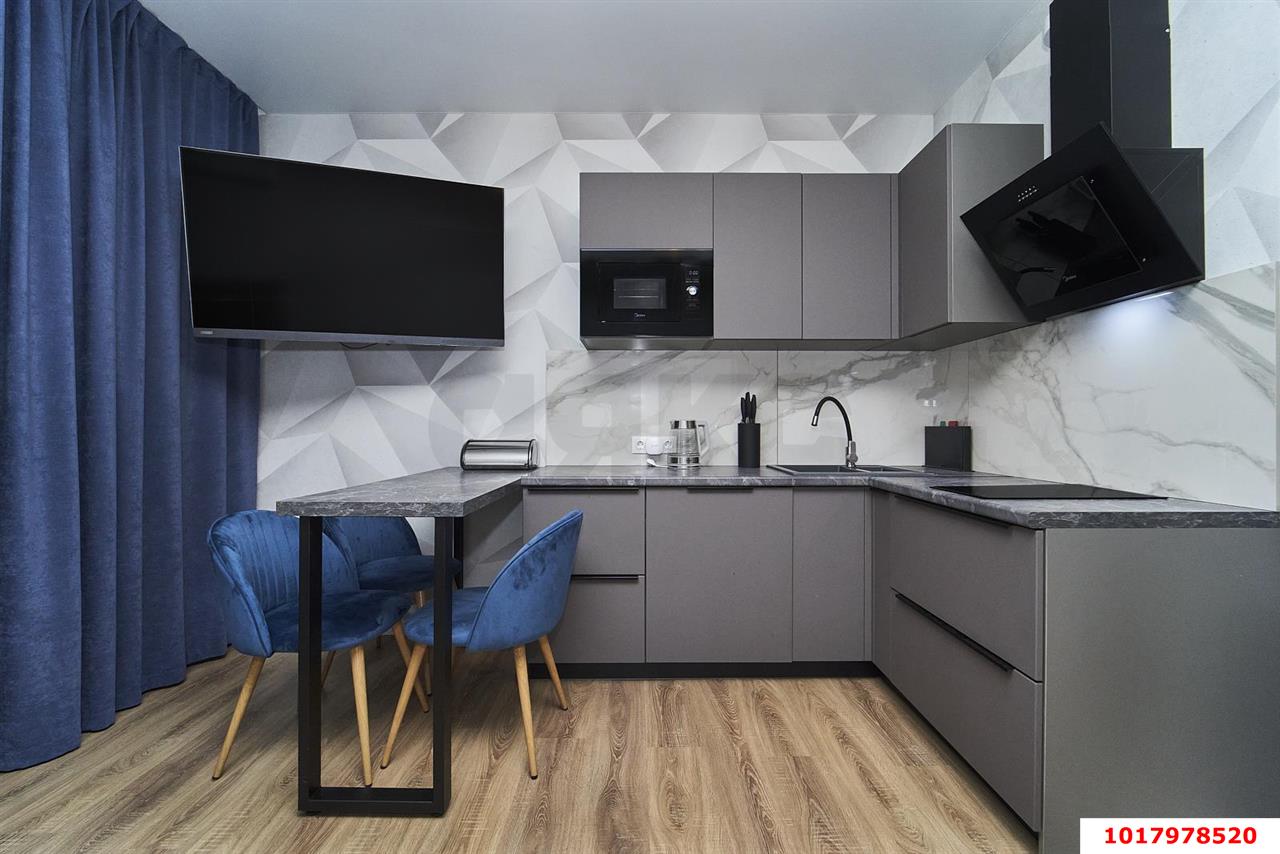 Фото №5: Студия <span class="whitespace-nowrap">26 м²</span>, <span class="whitespace-nowrap">5/24 эт.</span> - Краснодар, Прикубанский внутригородской округ, мкр. Парк Победы, ул. Героя Пешкова, 14к3