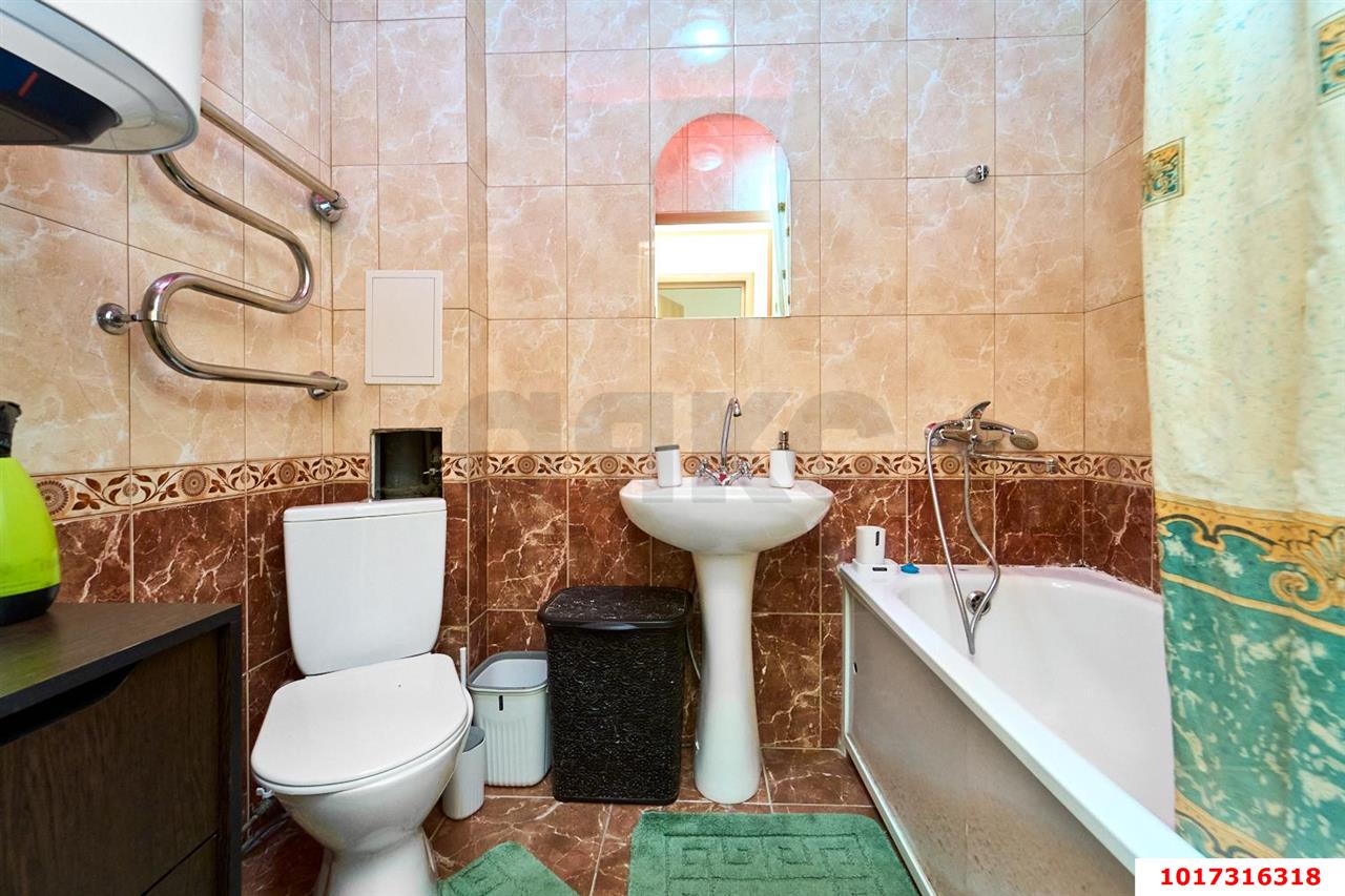 Фото №10: 1-комнатная квартира <span class="whitespace-nowrap">33 м²</span>, <span class="whitespace-nowrap">5/9 эт.</span> - Краснодар, Прикубанский внутригородской округ, мкр. Музыкальный, ул. Ангарская, 2/1