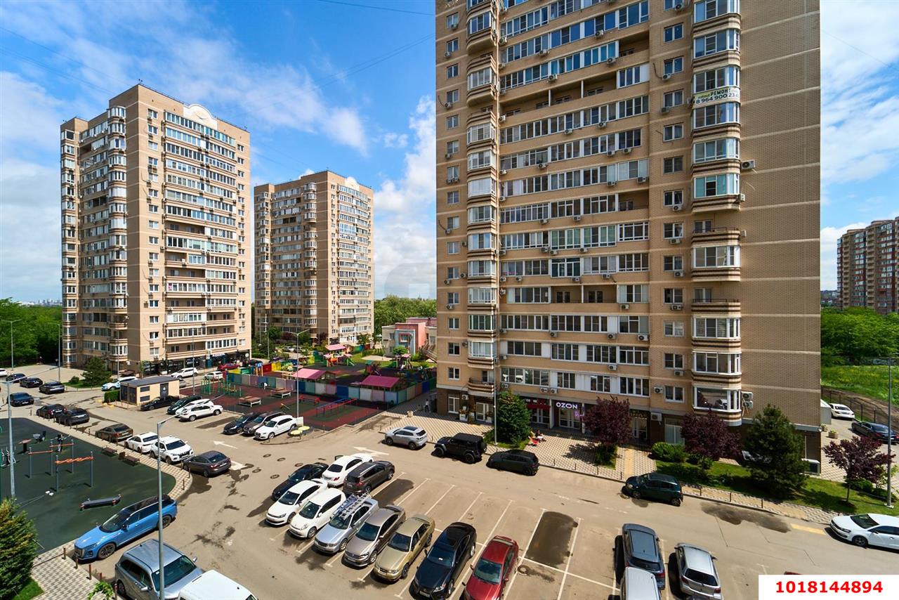 Фото №13: 1-комнатная квартира <span class="whitespace-nowrap">39 м²</span>, <span class="whitespace-nowrap">5/18 эт.</span> - Краснодар, Прикубанский внутригородской округ, Фестивальный, мкр. ЖК Цветы, ул. Круговая, 4Вк5