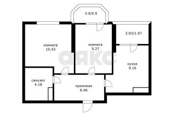 Фото №1: 2-комнатная квартира <span class="whitespace-nowrap">39 м²</span>, <span class="whitespace-nowrap">5/19 эт.</span> - Краснодар, мкр. Светлоград, ул. Красных Партизан, 1/4к15