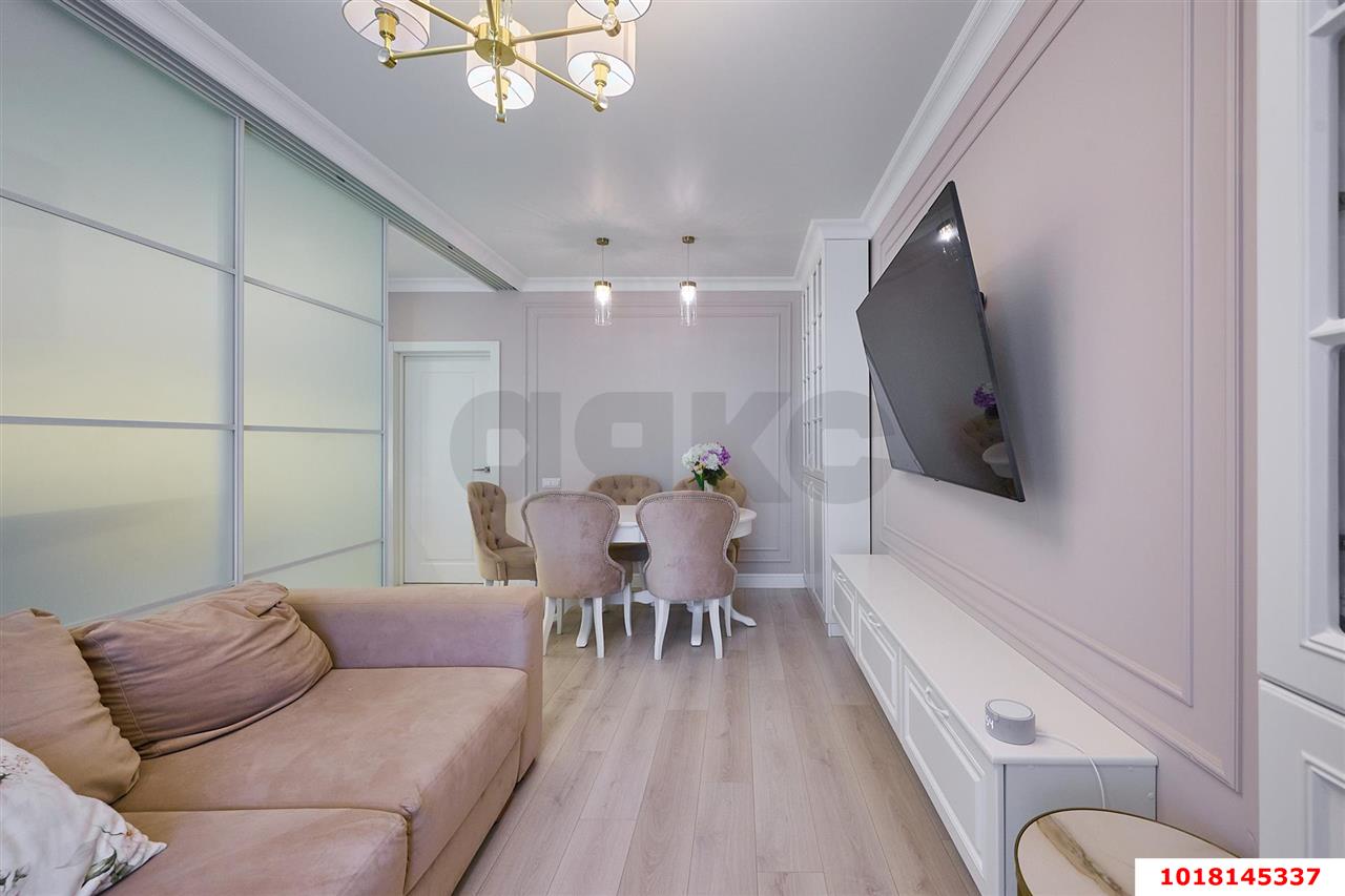Фото №6: 3-комнатная квартира <span class="whitespace-nowrap">95 м²</span>, <span class="whitespace-nowrap">18/24 эт.</span> - Краснодар, Карасунский внутригородской округ, Хлопчато-бумажный Комбинат, мкр. жилой комплекс Элегант, ул. Сормовская, 1/6