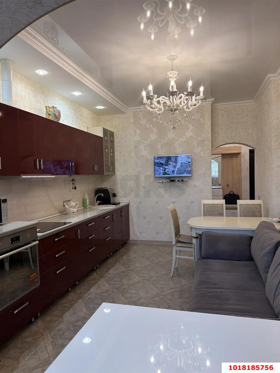 Фото №2: 1-комнатная квартира <span class="whitespace-nowrap">51 м²</span>, <span class="whitespace-nowrap">3/7 эт.</span> - Краснодар, Западный внутригородской округ, мкр. Кожзавод, ул. Минская, 122/13