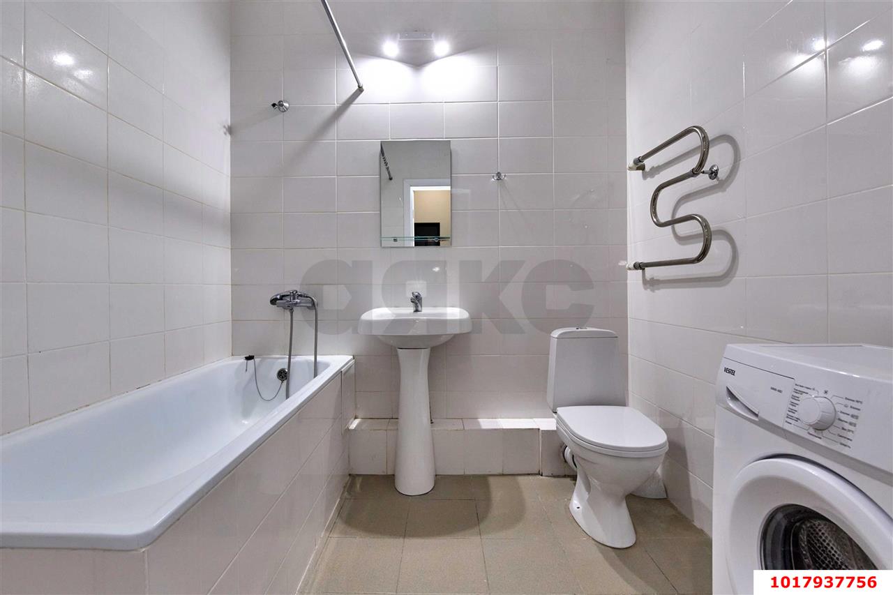Фото №5: 1-комнатная квартира <span class="whitespace-nowrap">53 м²</span>, <span class="whitespace-nowrap">3/16 эт.</span> - Краснодар, Западный внутригородской округ, Горогороды, ЖК Береговая-2, мкр. Центральный, ул. Береговая, 2к1
