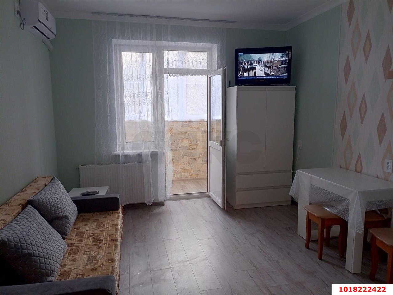 Фото №3: Студия <span class="whitespace-nowrap">22 м²</span>, <span class="whitespace-nowrap">3/19 эт.</span> - Краснодар, Прикубанский внутригородской округ, мкр. Молодёжный, ул. Дубравная, 1