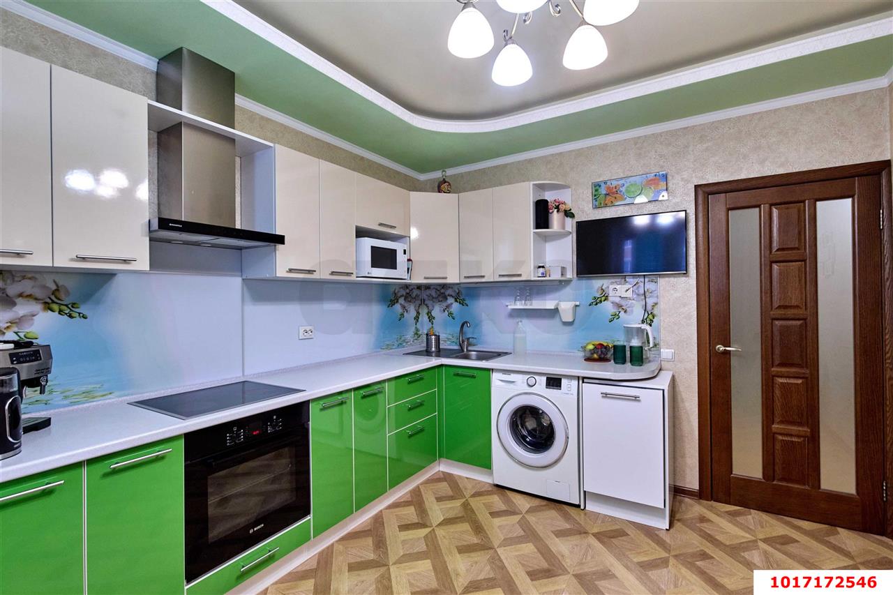 Фото №4: 1-комнатная квартира <span class="whitespace-nowrap">45 м²</span>, <span class="whitespace-nowrap">6/16 эт.</span> - Краснодар, Прикубанский внутригородской округ, мкр. Восточно-Кругликовский, ул. им. Героя Яцкова И.В., 8