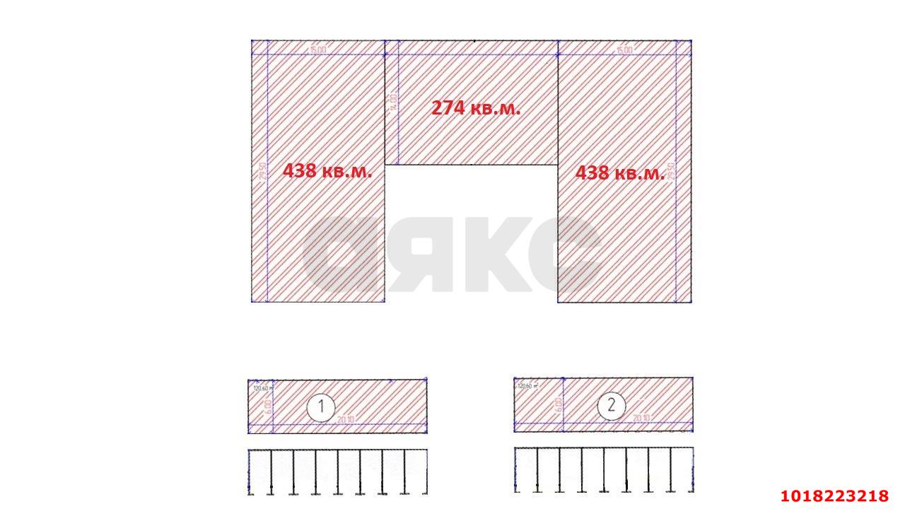 Фото №13: Коммерция <span class="whitespace-nowrap">1150 м²</span>, <span class="whitespace-nowrap">1 эт.</span> - Краснодар, мкр. Карасунский внутригородской округ, ул. имени Мецената Лю Трахова