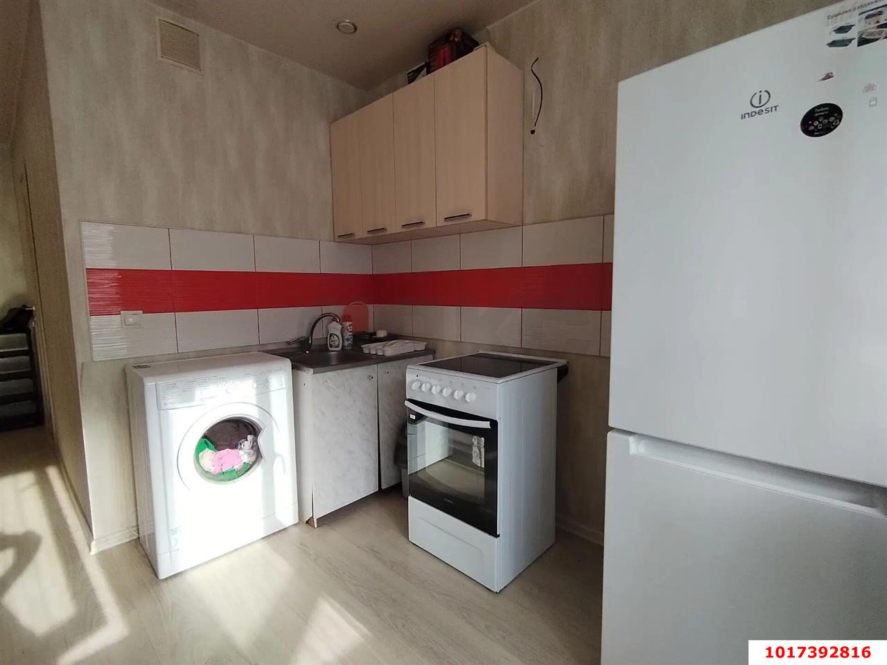 Фото №4: 1-комнатная квартира <span class="whitespace-nowrap">32 м²</span>, <span class="whitespace-nowrap">13/18 эт.</span> - Краснодар, Прикубанский внутригородской округ, Музыкальный, ЖК Времена Года, мкр. имени Петра Метальникова, ул. Петра Метальникова, 5к3