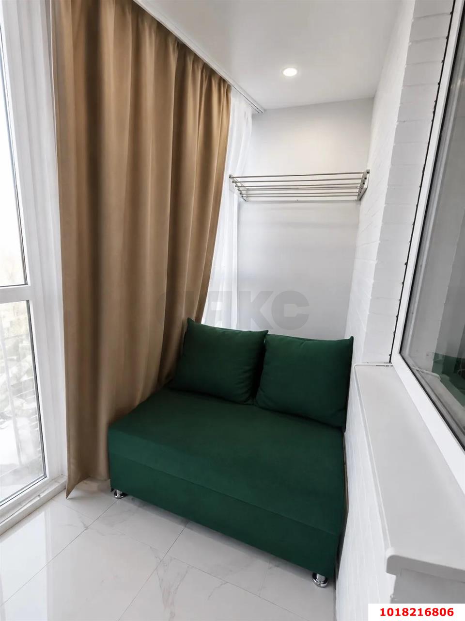 Фото №4: Студия <span class="whitespace-nowrap">24 м²</span>, <span class="whitespace-nowrap">14/16 эт.</span> - Краснодар, Прикубанский внутригородской округ, мкр. жилой комплекс Самолёт-3, ул. Константина Гондаря, 97