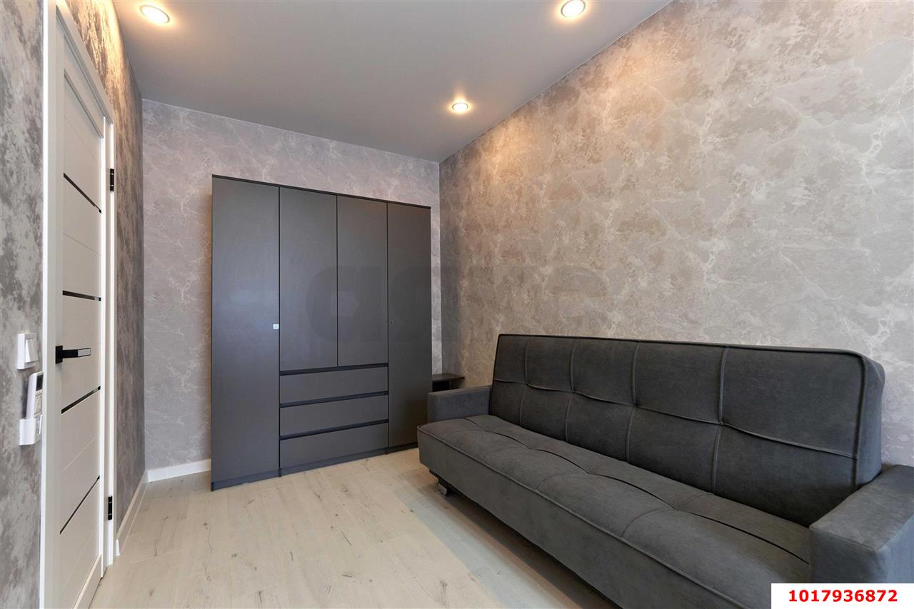 Фото №6: 1-комнатная квартира <span class="whitespace-nowrap">39 м²</span>, <span class="whitespace-nowrap">11/18 эт.</span> - Краснодар, Прикубанский внутригородской округ, мкр. жилой комплекс Дыхание, ул. Лётчика Позднякова, 2к14