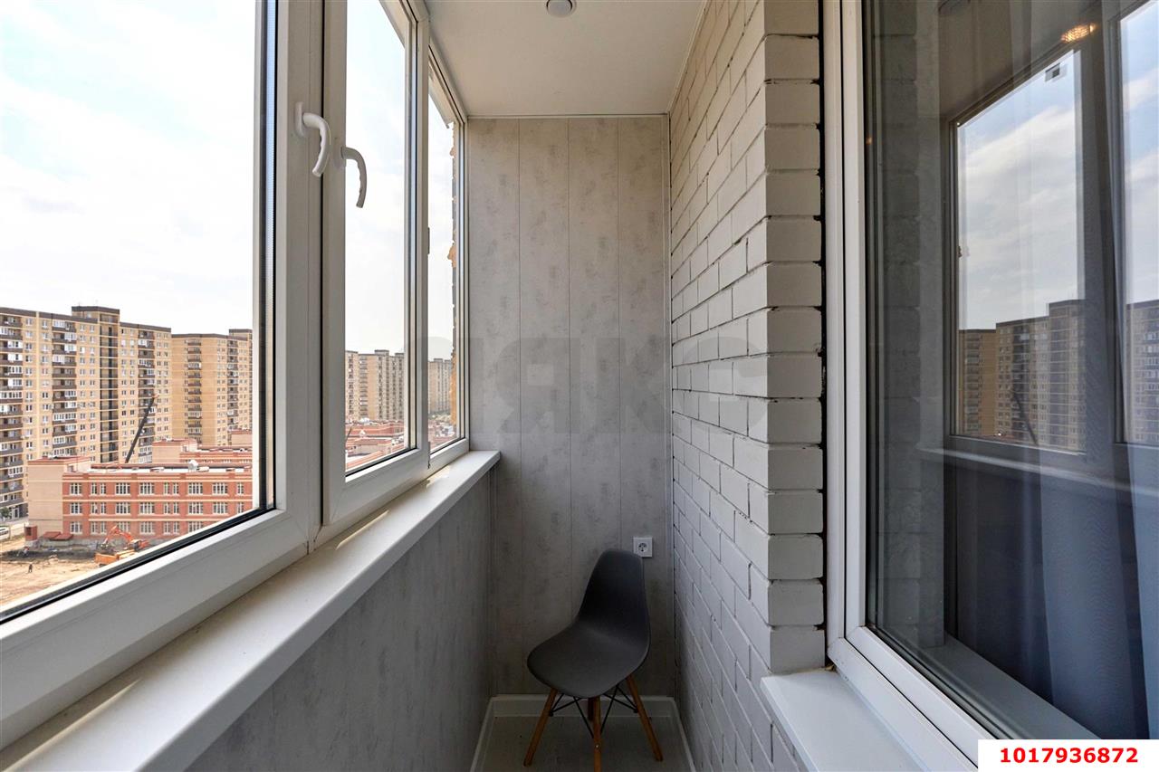 Фото №7: 1-комнатная квартира <span class="whitespace-nowrap">39 м²</span>, <span class="whitespace-nowrap">11/18 эт.</span> - Краснодар, Прикубанский внутригородской округ, мкр. жилой комплекс Дыхание, ул. Лётчика Позднякова, 2к14