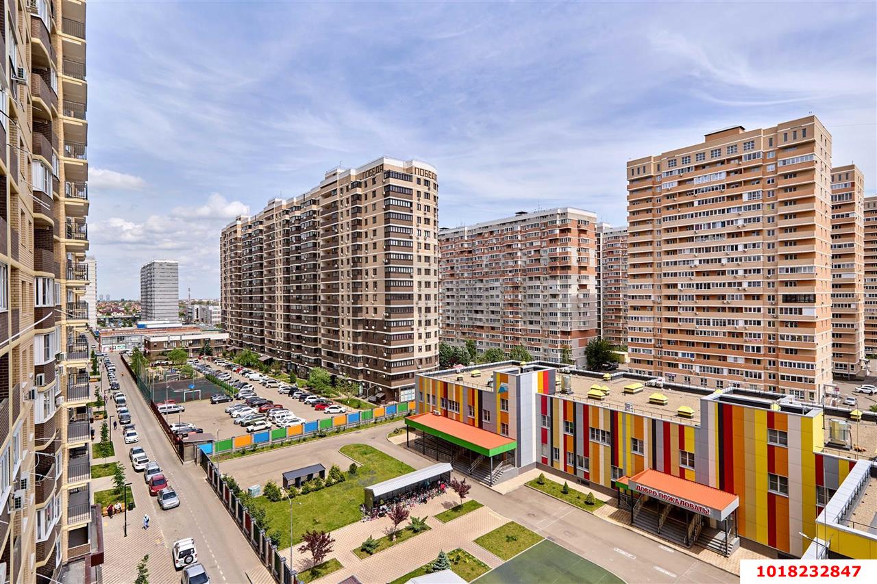 Фото №2: 1-комнатная квартира <span class="whitespace-nowrap">34 м²</span>, <span class="whitespace-nowrap">6/21 эт.</span> - Краснодар, Прикубанский внутригородской округ, ЖК Лучший, мкр. имени Петра Метальникова, ул. Петра Метальникова, 38