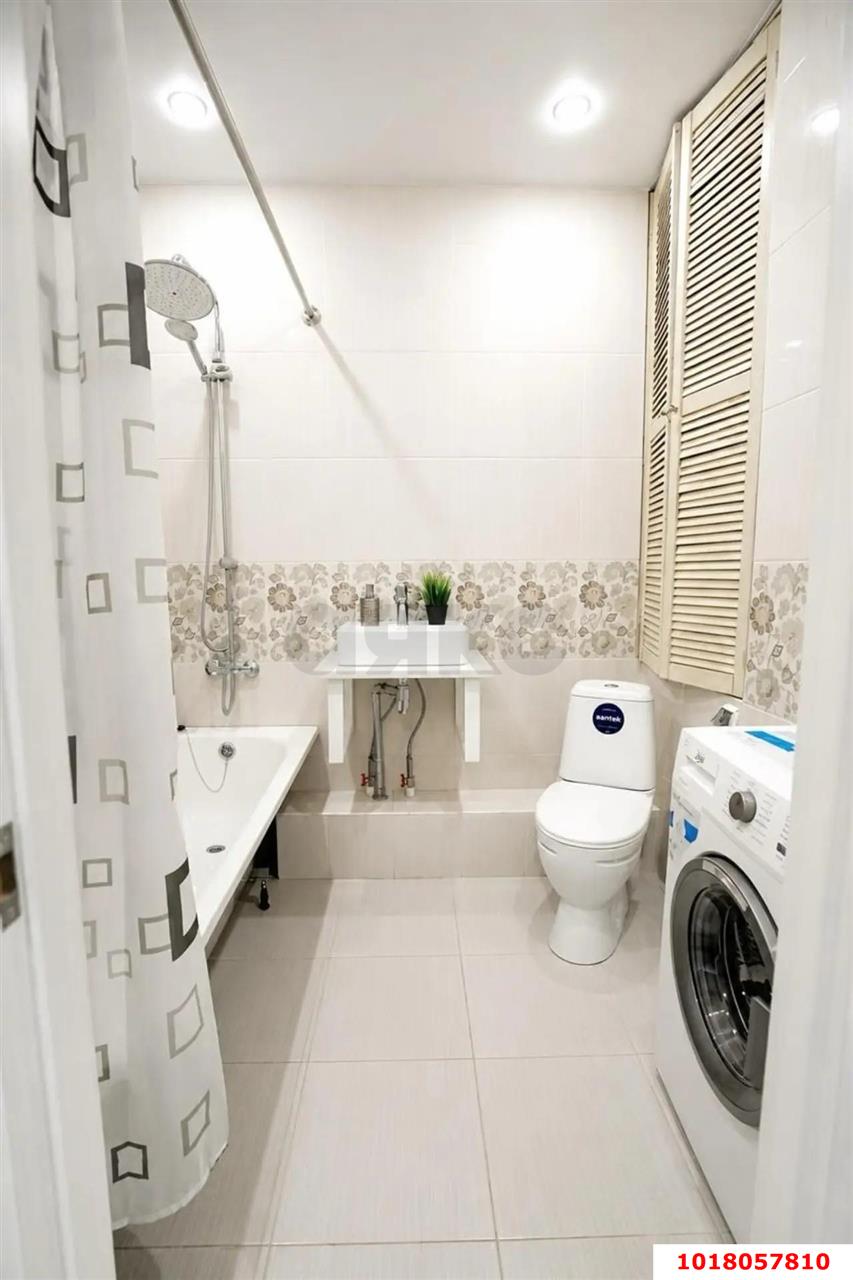 Фото №7: 1-комнатная квартира <span class="whitespace-nowrap">33 м²</span>, <span class="whitespace-nowrap">1/17 эт.</span> - Краснодар, Прикубанский внутригородской округ, Панорама, мкр. ЖК Перспектива, ул. Героев-Разведчиков, 8к2