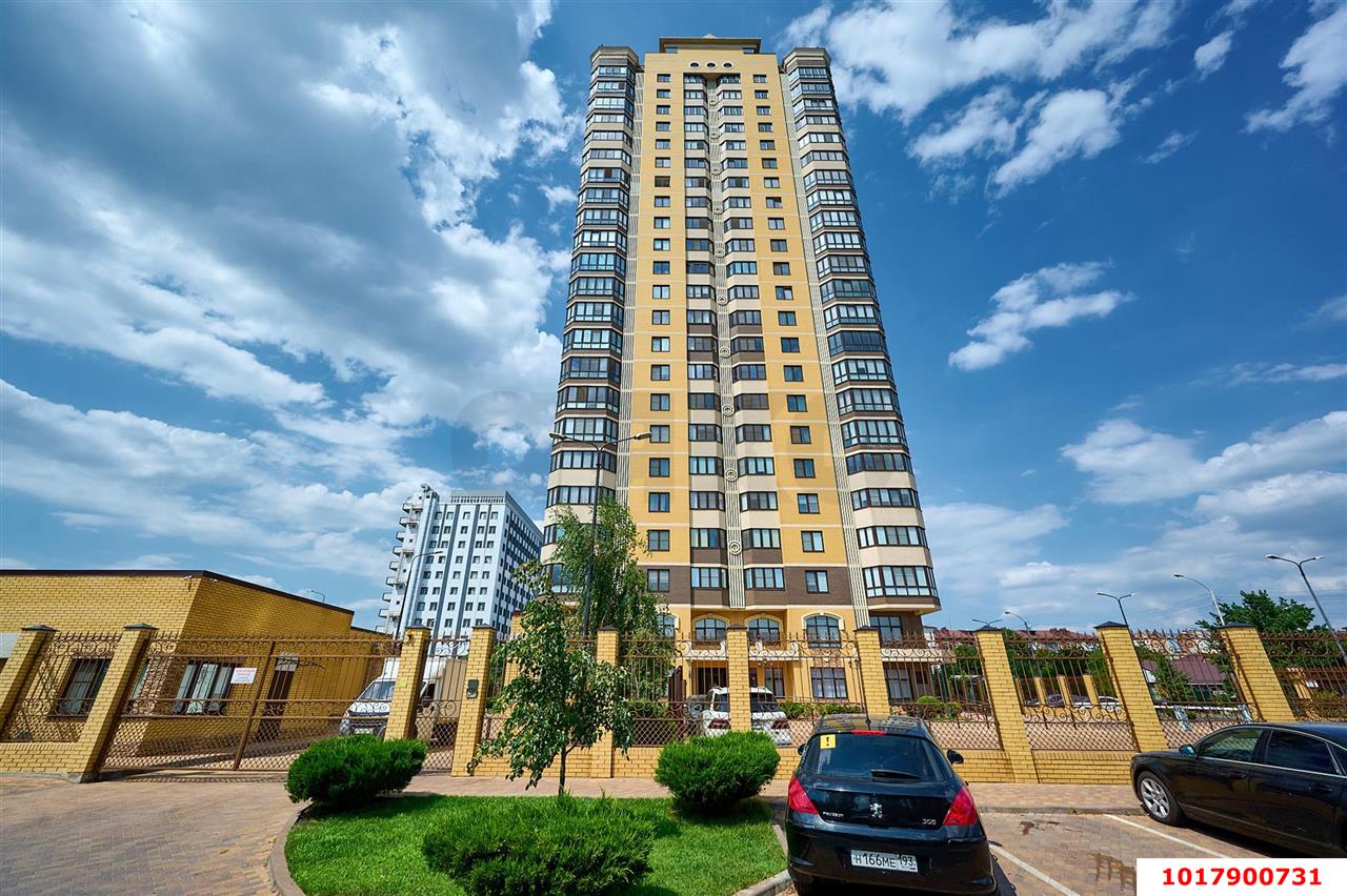 Фото №5: 1-комнатная квартира <span class="whitespace-nowrap">60 м²</span>, <span class="whitespace-nowrap">21/24 эт.</span> - Краснодар, Центральный внутригородской округ, Покровка, ЖК Дом на Березанской, мкр. Центральный, ул. Березанская, 41
