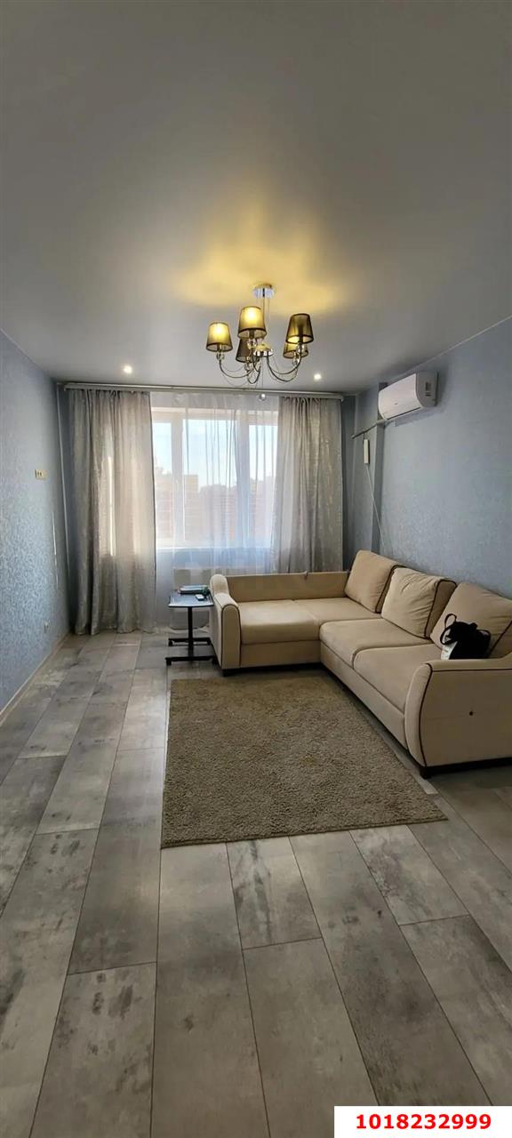 Фото №1: 1-комнатная квартира <span class="whitespace-nowrap">43 м²</span>, <span class="whitespace-nowrap">16/16 эт.</span> - Краснодар, Прикубанский внутригородской округ, мкр. Панорама