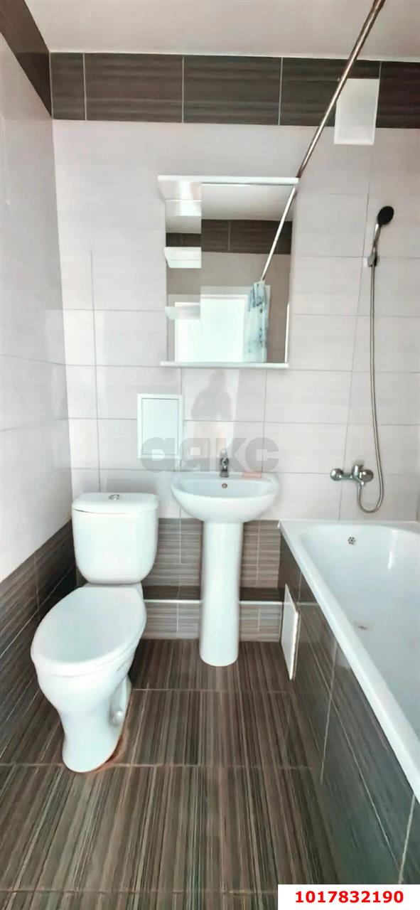 Фото №5: Студия <span class="whitespace-nowrap">25 м²</span>, <span class="whitespace-nowrap">4/4 эт.</span> - Новая Адыгея, мкр. жилой комплекс Золотая линия 2, ул. Бжегокайская, 25/4