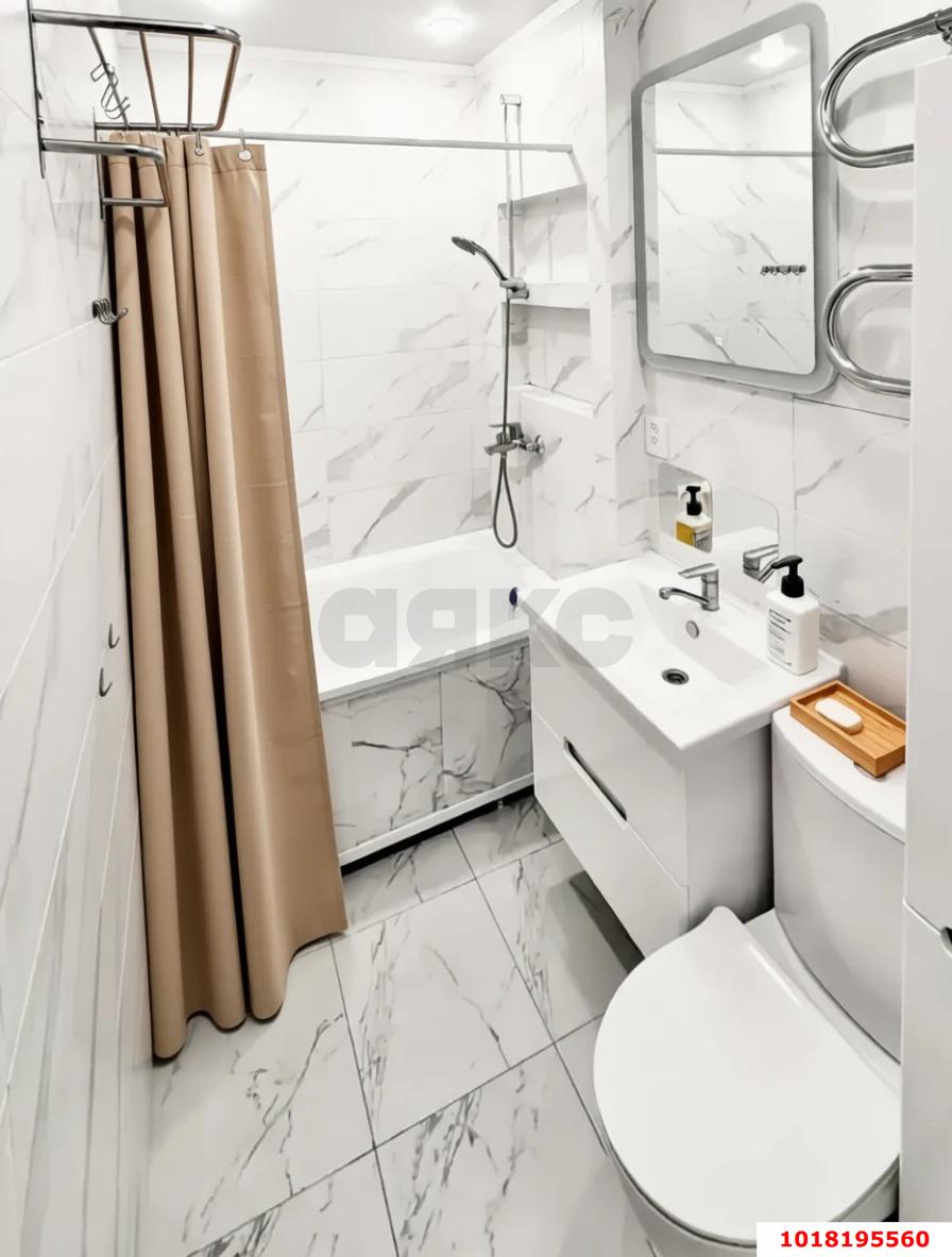 Фото №9: 1-комнатная квартира <span class="whitespace-nowrap">37 м²</span>, <span class="whitespace-nowrap">15/16 эт.</span> - Краснодар, Карасунский внутригородской округ, мкр. Почтовый, пр-кт имени писателя Знаменского, 31к1