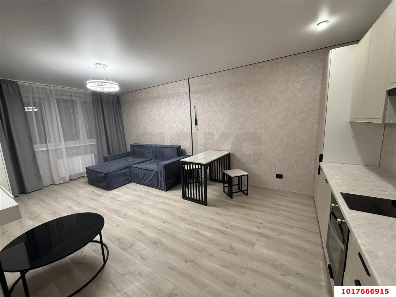 Фото №2: 1-комнатная квартира <span class="whitespace-nowrap">50 м²</span>, <span class="whitespace-nowrap">3/19 эт.</span> - Краснодар, Карасунский внутригородской округ, Черёмушки, мкр. ЖК Дом у Озера, ул. Селезнёва, 104/1