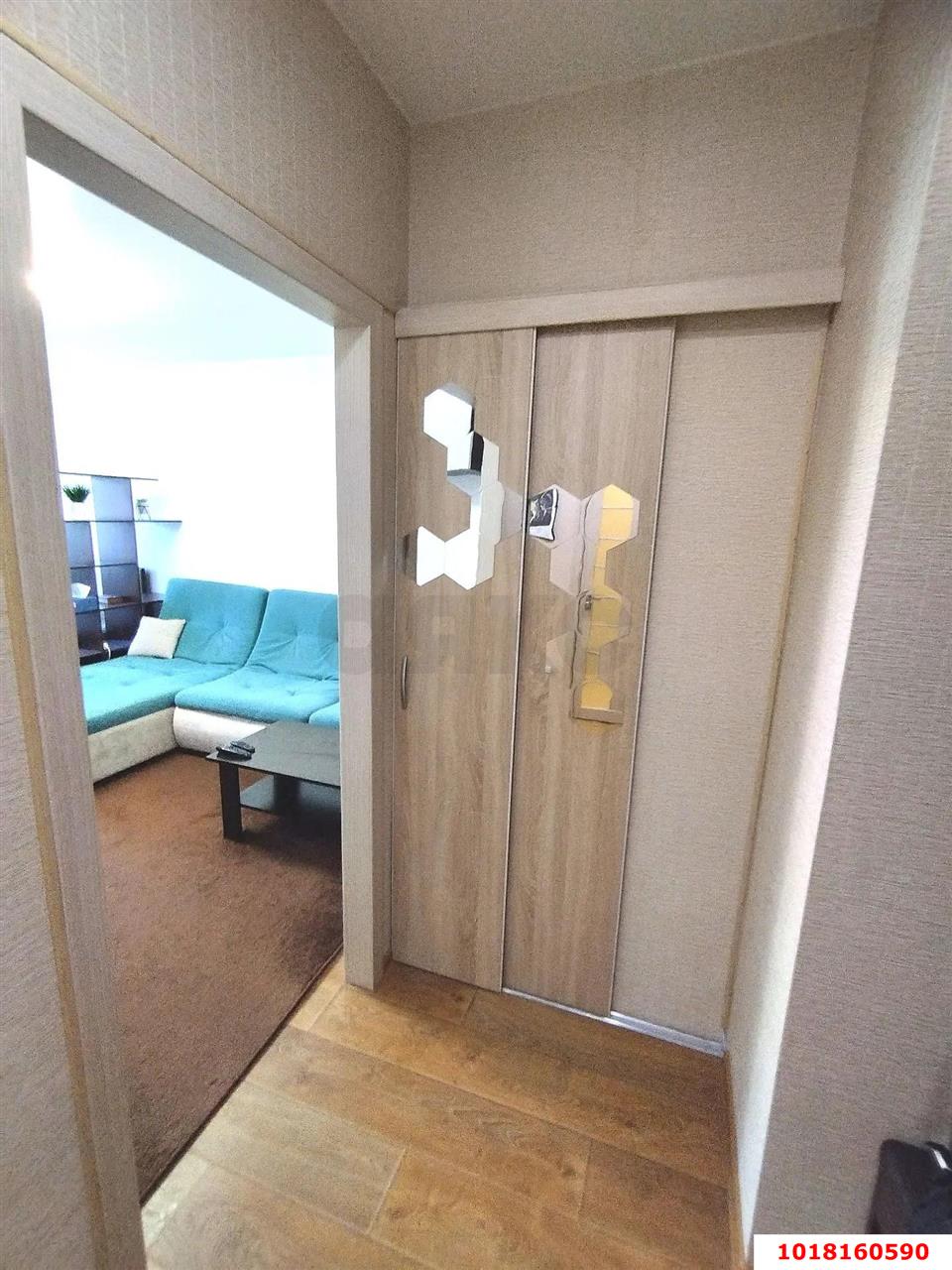 Фото №5: 1-комнатная квартира <span class="whitespace-nowrap">46 м²</span>, <span class="whitespace-nowrap">9/9 эт.</span> - Краснодар, Прикубанский внутригородской округ, имени Петра Метальникова, мкр. ЖК Любимый Дом, ул. Московская, 133к2