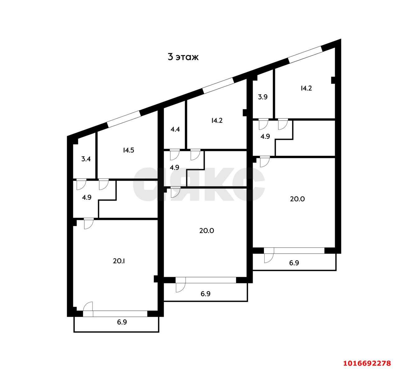 Фото №14: Готовый бизнес <span class="whitespace-nowrap">480 м²</span>, <span class="whitespace-nowrap">3/3 эт.</span> - Ольгинка, мкр. Горизонт, ул. Заречная
