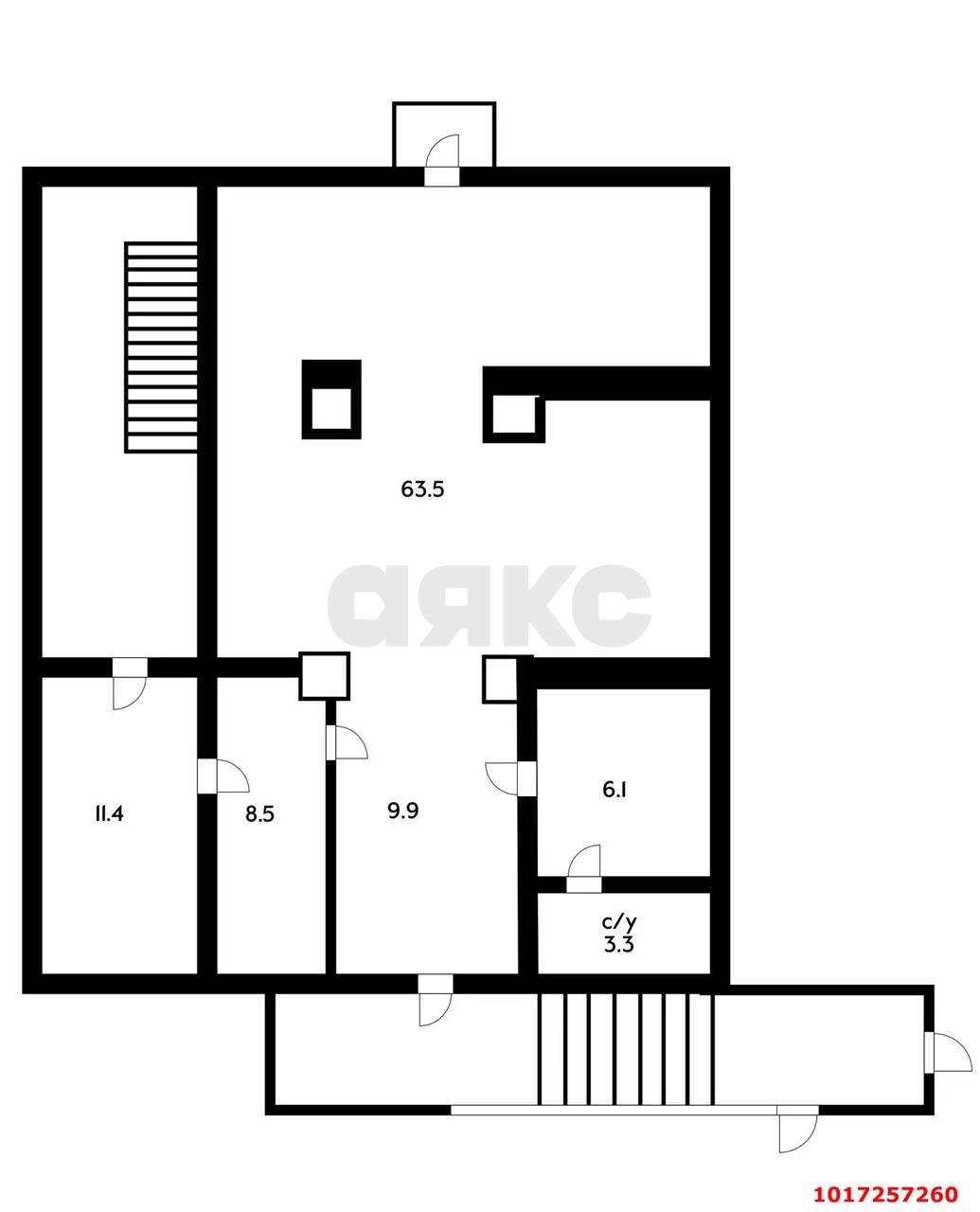 Фото №6: Готовый бизнес <span class="whitespace-nowrap">117 м²</span>, <span class="whitespace-nowrap">-1/3 эт.</span> - Туапсе, ул. Карла Маркса, 4/2