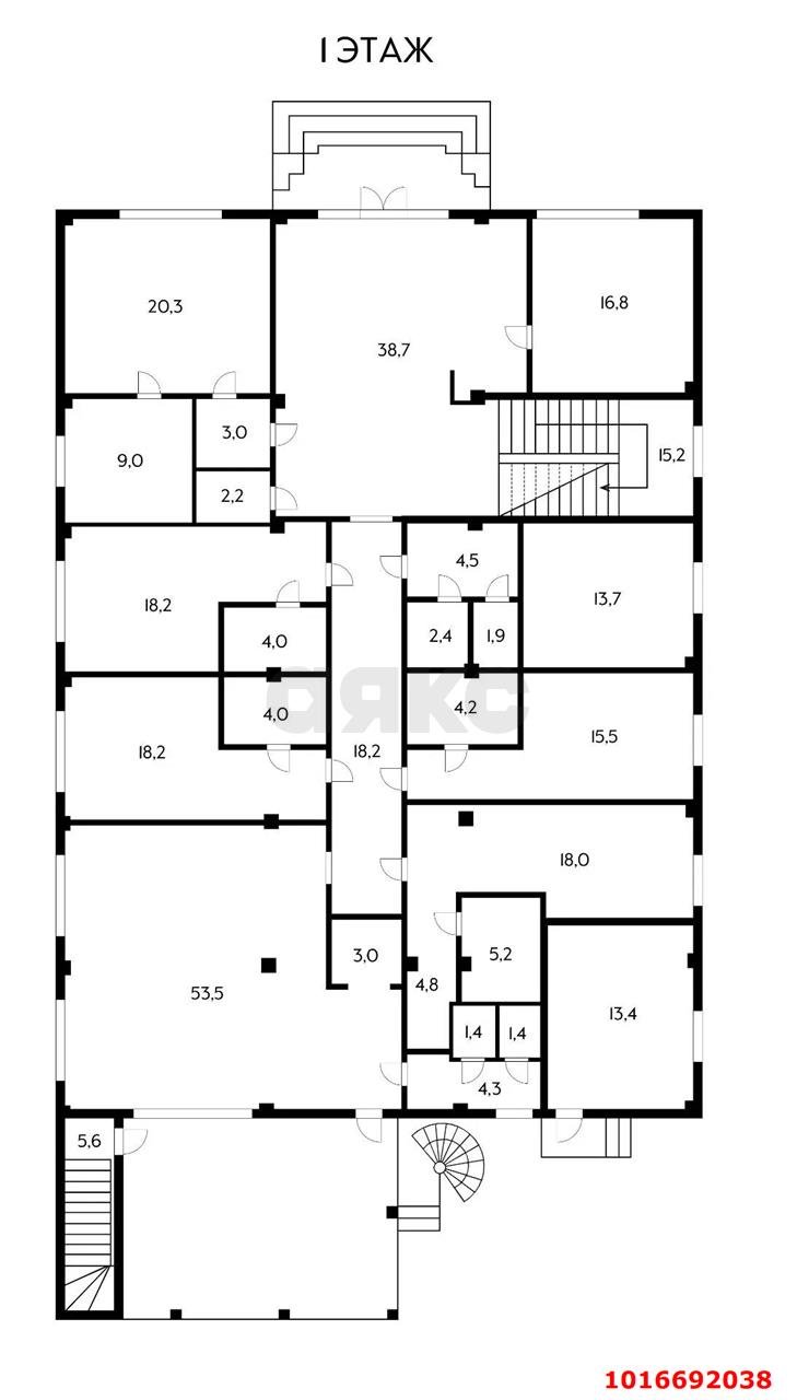 Фото №8: Готовый бизнес <span class="whitespace-nowrap">1410 м²</span>, <span class="whitespace-nowrap">1/4 эт.</span> - Ольгинка, мкр. квартал Кабак, ул. Кубанская, 5