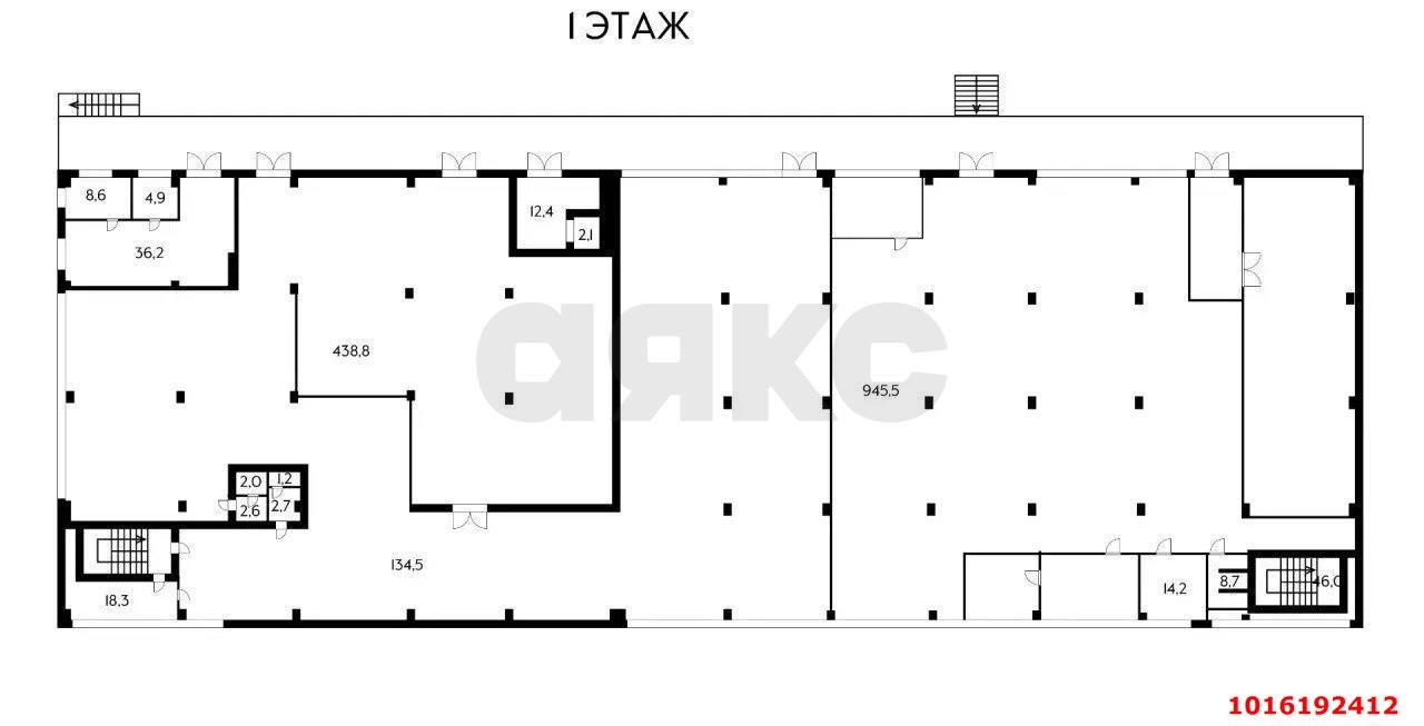 Фото №11: Отдельное здание <span class="whitespace-nowrap">800 м²</span>, <span class="whitespace-nowrap">1/3 эт.</span> - Туапсе, ул. Армавирская, 8Б