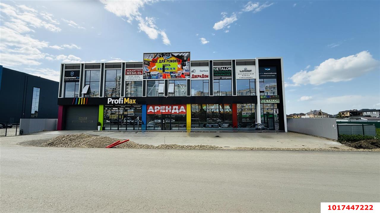 Фото №1: Торговое помещение <span class="whitespace-nowrap">750 м²</span>, <span class="whitespace-nowrap">1/2 эт.</span> - Краснодар, Прикубанский внутригородской округ, мкр. КП Близкий, ул. Ивана Шкабуры, 8