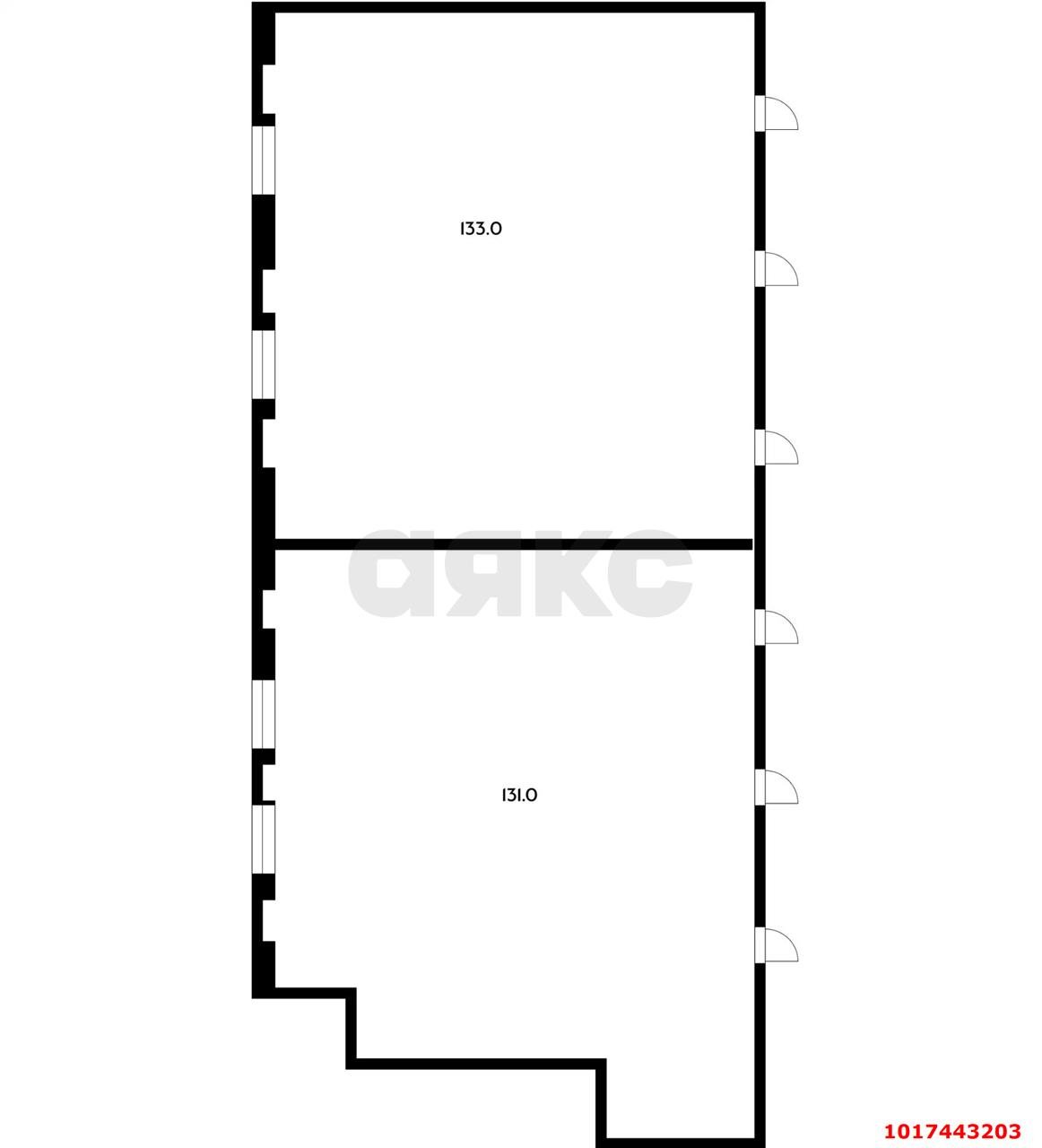 Фото №5: Офисное помещение <span class="whitespace-nowrap">263 м²</span>, <span class="whitespace-nowrap">2/2 эт.</span> - Краснодар, Прикубанский внутригородской округ, мкр. КП Близкий, ул. Ивана Шкабуры, 8