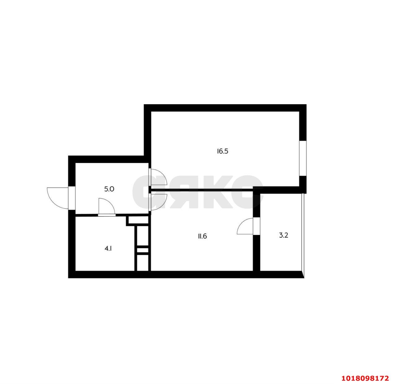 Фото №20: 1-комнатная квартира <span class="whitespace-nowrap">37 м²</span>, <span class="whitespace-nowrap">18/24 эт.</span> - Краснодар, Карасунский внутригородской округ, Гидростроителей, мкр. жилой комплекс Квартет, ул. Снесарева, 10