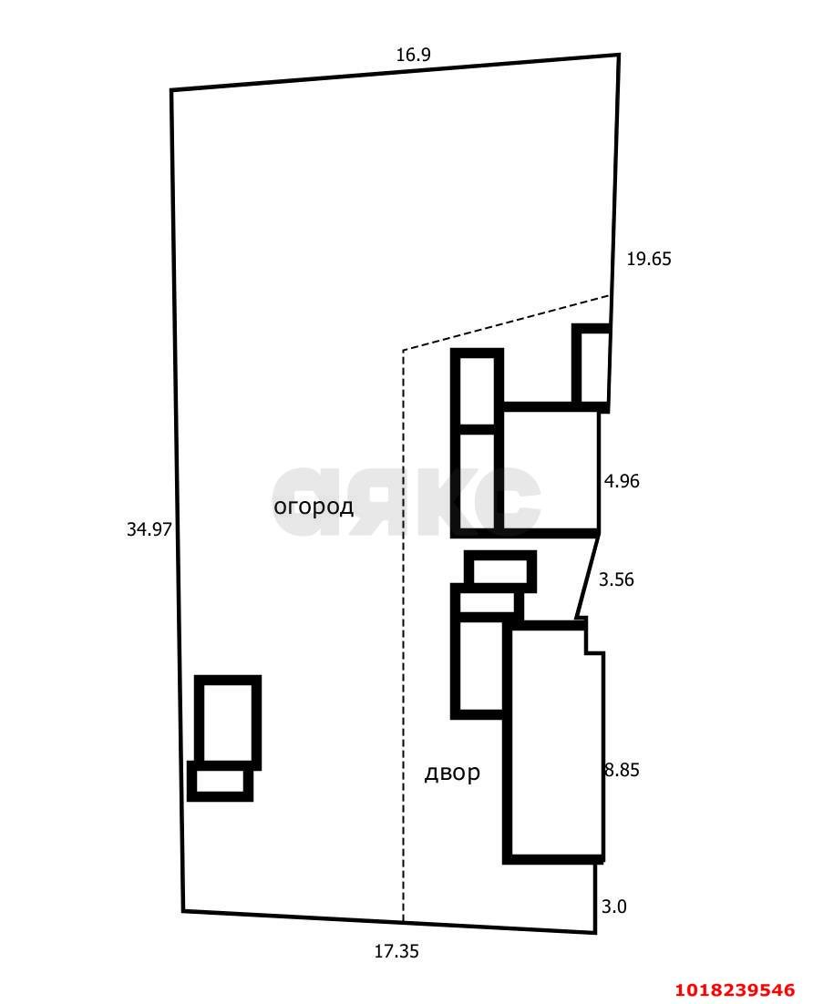 Фото №6: Земельный участок под ИЖС <span class="whitespace-nowrap">6 сот.</span> - Краснодар, Западный внутригородской округ, мкр. Фестивальный, ул. Герцена, 137