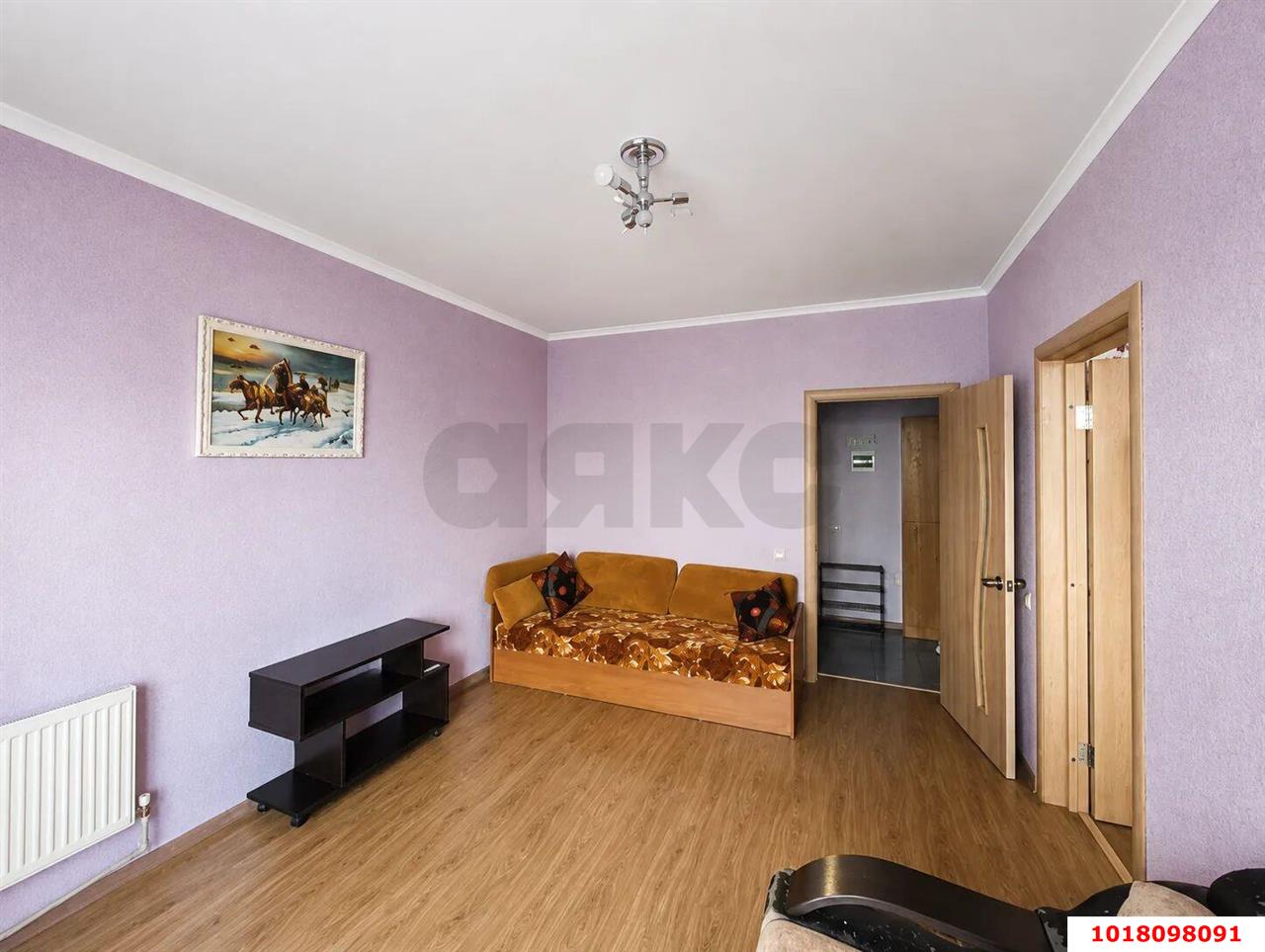 Фото №2: 1-комнатная квартира <span class="whitespace-nowrap">40 м²</span>, <span class="whitespace-nowrap">7/7 эт.</span> - Краснодар, Прикубанский внутригородской округ, мкр. Молодёжный, ул. 3-я Целиноградская, 11