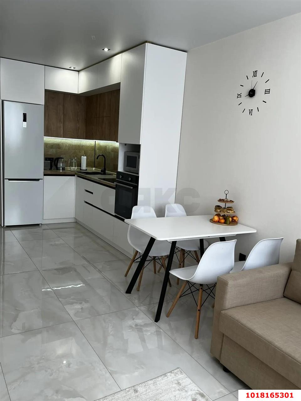 Фото №2: 1-комнатная квартира <span class="whitespace-nowrap">43 м²</span>, <span class="whitespace-nowrap">3/23 эт.</span> - Краснодар, Прикубанский внутригородской округ, Россинского, мкр. жилой комплекс Атлант, ул. Адмирала Крузенштерна, 6