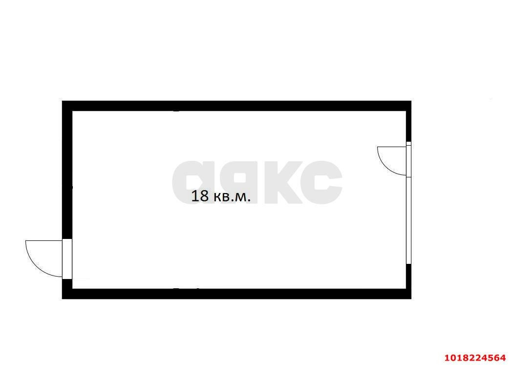 Фото №5: Офисное помещение <span class="whitespace-nowrap">18 м²</span>, <span class="whitespace-nowrap">1/1 эт.</span> - Краснодар, Западный внутригородской округ, мкр. Кожзавод, ул. Северная, 152