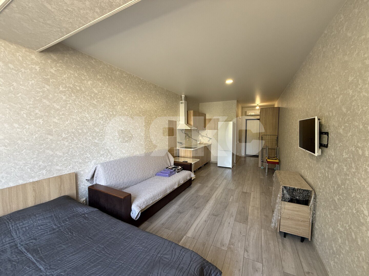 Фото №6: Студия <span class="whitespace-nowrap">29 м²</span>, <span class="whitespace-nowrap">1/3 эт.</span> - Ольгинка, мкр. Горизонт, 2
