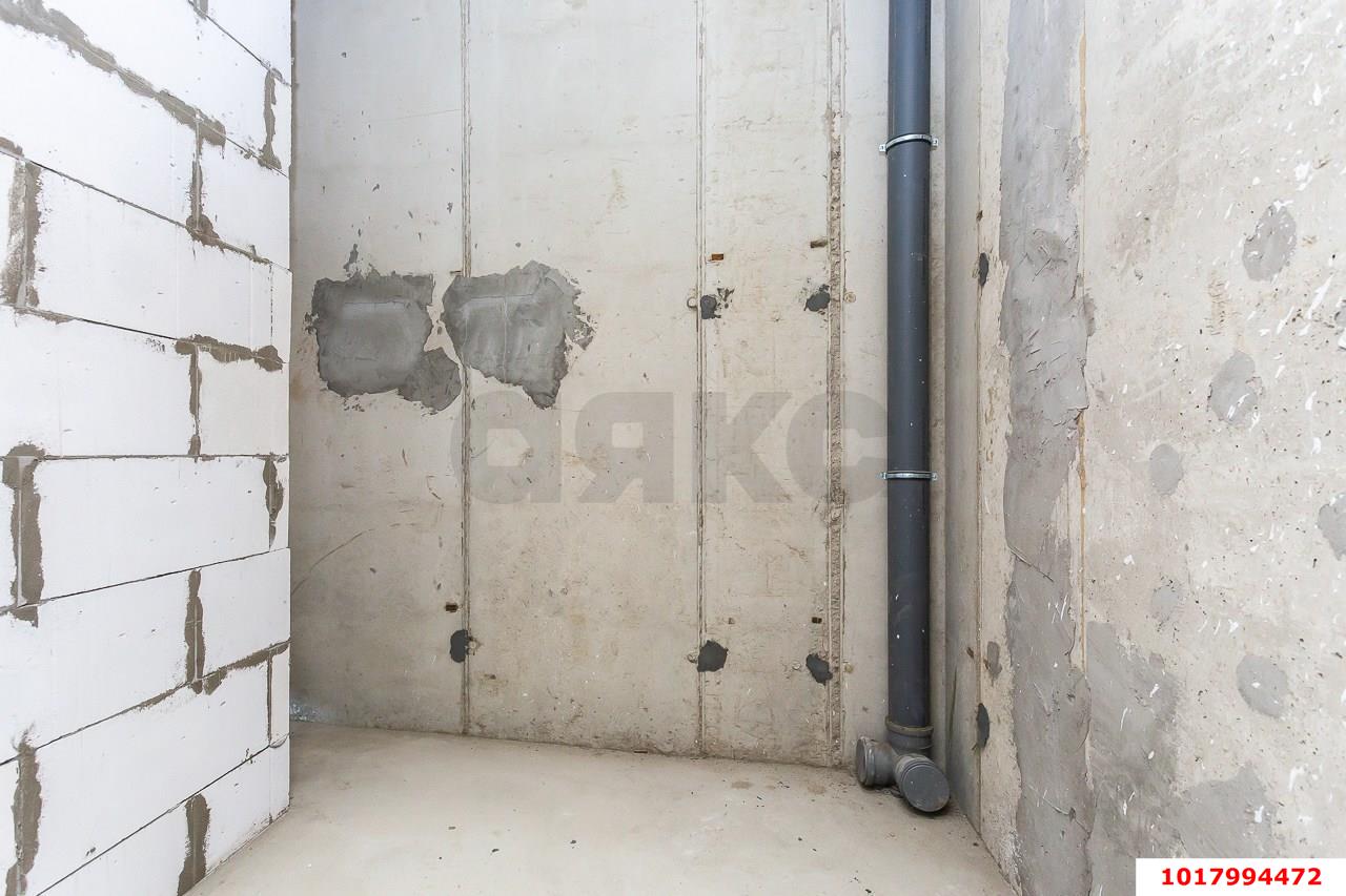 Фото №4: Студия <span class="whitespace-nowrap">22 м²</span>, <span class="whitespace-nowrap">16/16 эт.</span> - Краснодар, Прикубанский внутригородской округ, мкр. жилой комплекс Самолёт, ул. Западный Обход, 39/2