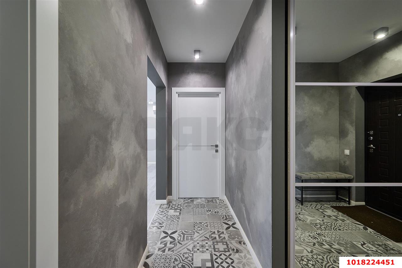 Фото №6: 2-комнатная квартира <span class="whitespace-nowrap">65 м²</span>, <span class="whitespace-nowrap">5/23 эт.</span> - Краснодар, Прикубанский внутригородской округ, Фестивальный, Отделение № 1 совхоза Солнечный, мкр. ЖК Седьмой Континент, ул. Совхозная, 1к3