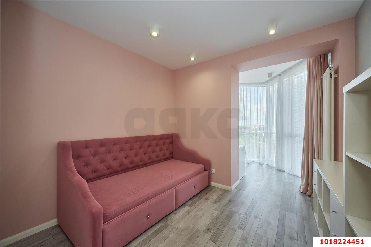 Фото №13: 2-комнатная квартира <span class="whitespace-nowrap">65 м²</span>, <span class="whitespace-nowrap">5/23 эт.</span> - Краснодар, Прикубанский внутригородской округ, Фестивальный, Отделение № 1 совхоза Солнечный, мкр. ЖК Седьмой Континент, ул. Совхозная, 1к3
