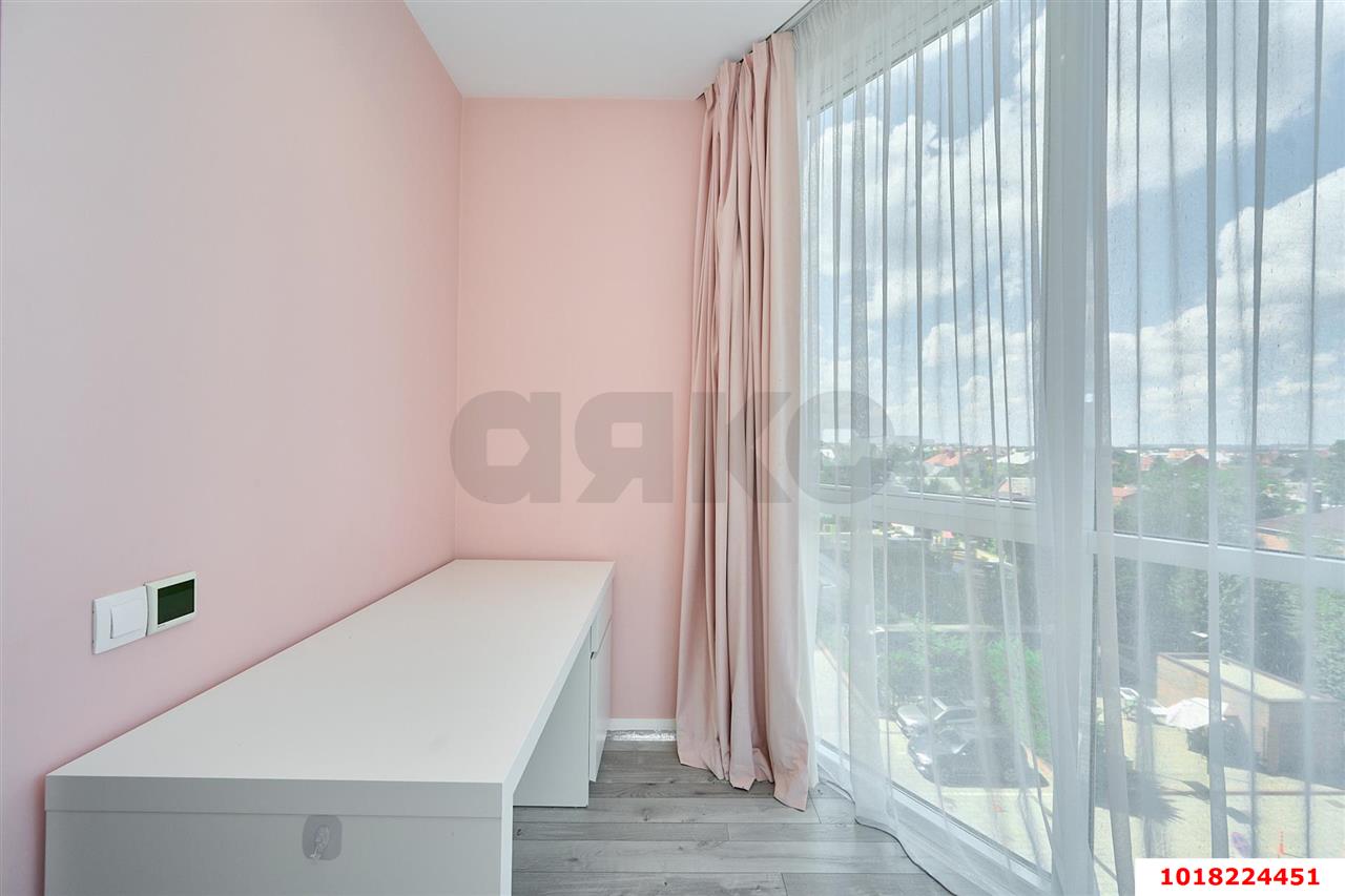 Фото №15: 2-комнатная квартира <span class="whitespace-nowrap">65 м²</span>, <span class="whitespace-nowrap">5/23 эт.</span> - Краснодар, Прикубанский внутригородской округ, Фестивальный, Отделение № 1 совхоза Солнечный, мкр. ЖК Седьмой Континент, ул. Совхозная, 1к3