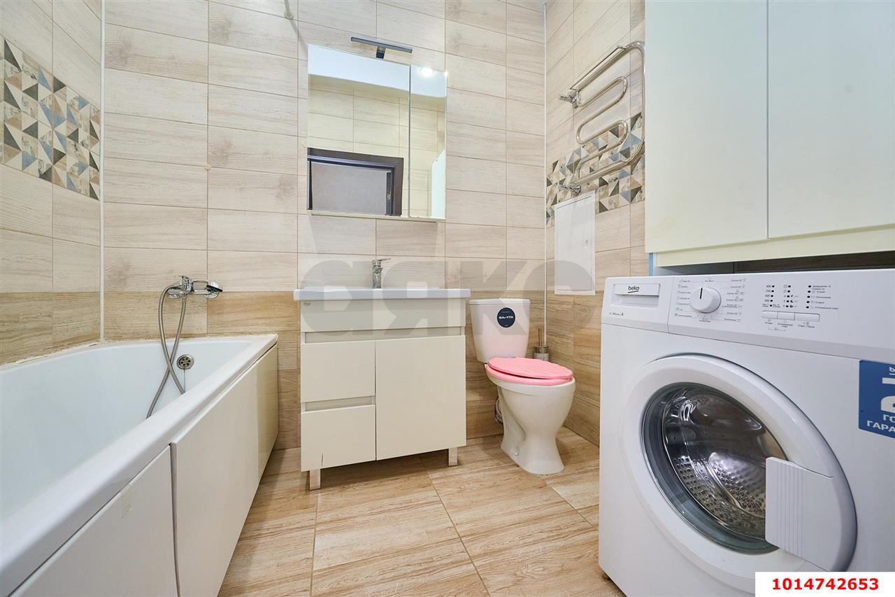 Фото №4: 1-комнатная квартира <span class="whitespace-nowrap">50 м²</span>, <span class="whitespace-nowrap">3/21 эт.</span> - Краснодар, Карасунский внутригородской округ, жилой комплекс Империал, ж/м Пашковский, ул. Леонида Лаврова, 8к1ск4