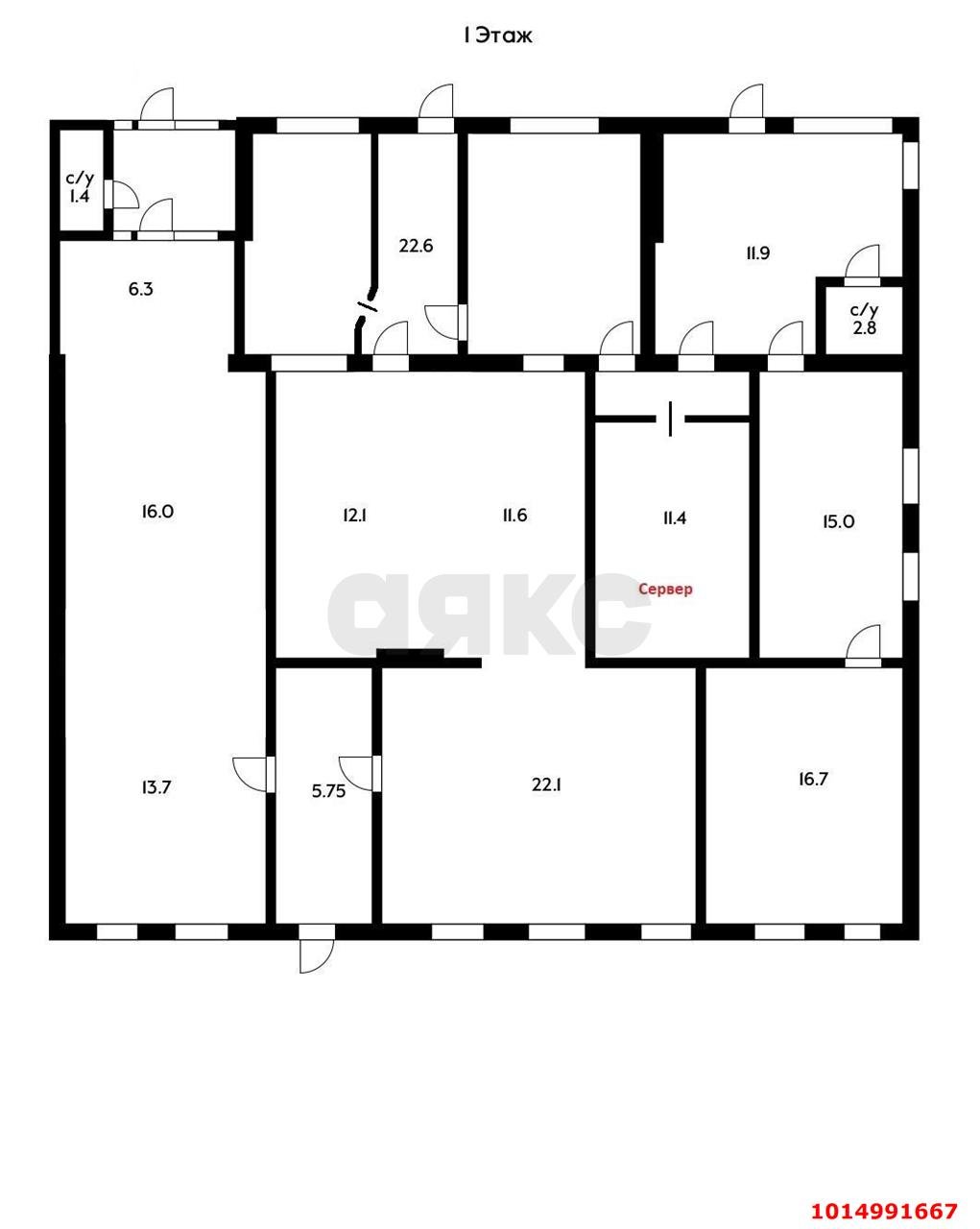 Фото №14: Отдельное здание <span class="whitespace-nowrap">169 м²</span>, <span class="whitespace-nowrap">1 эт.</span> - Краснодар, Западный внутригородской округ, мкр. Центральный, ул. Карасунская, 50
