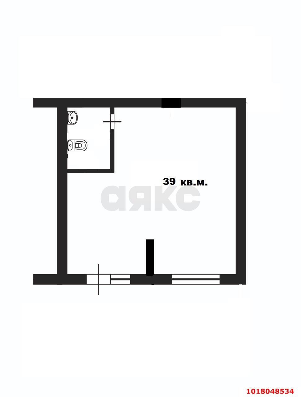 Фото №3: Торговое помещение <span class="whitespace-nowrap">39 м²</span>, <span class="whitespace-nowrap">1/16 эт.</span> - Краснодар, Карасунский внутригородской округ, Гидростроителей, мкр. жилой комплекс Премьера, ул. Автолюбителей, 1/7к5