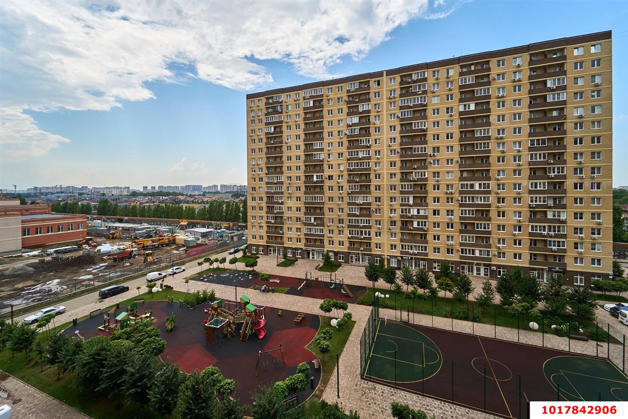 Фото №17: 1-комнатная квартира <span class="whitespace-nowrap">40 м²</span>, <span class="whitespace-nowrap">7/16 эт.</span> - Краснодар, Прикубанский внутригородской округ, мкр. жилой комплекс Дыхание, ул. Лётчика Позднякова, 2к16