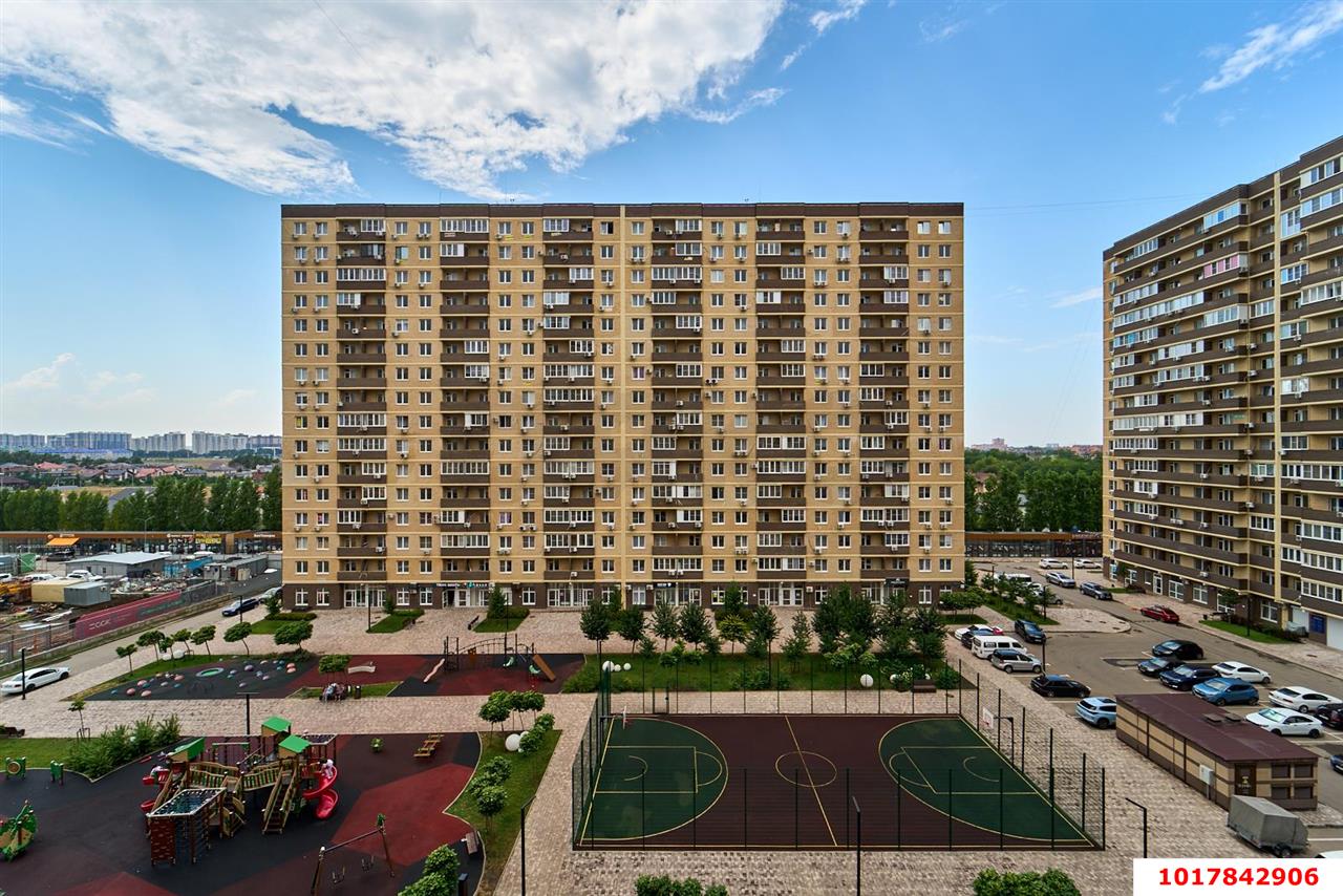 Фото №16: 1-комнатная квартира <span class="whitespace-nowrap">40 м²</span>, <span class="whitespace-nowrap">7/16 эт.</span> - Краснодар, Прикубанский внутригородской округ, мкр. жилой комплекс Дыхание, ул. Лётчика Позднякова, 2к16