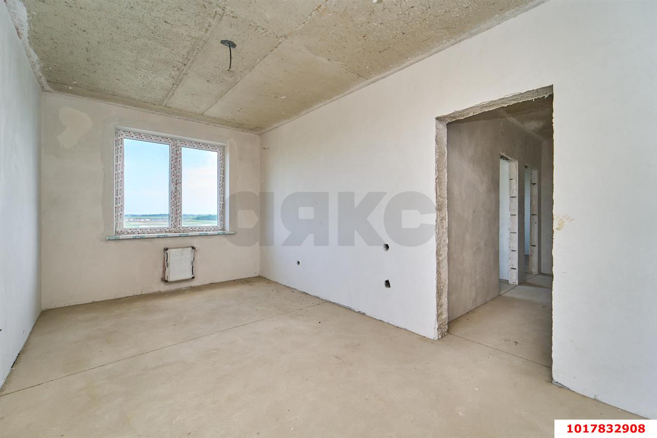 Фото №3: 2-комнатная квартира <span class="whitespace-nowrap">58 м²</span>, <span class="whitespace-nowrap">8/16 эт.</span> - Краснодар, Прикубанский внутригородской округ, мкр. жилой комплекс Дыхание, ул. Лётчика Позднякова, 2к15