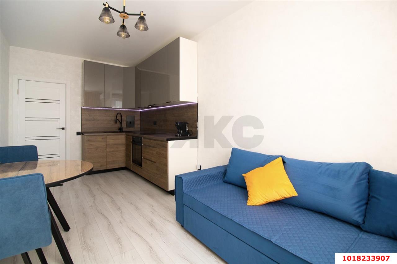 Фото №2: 1-комнатная квартира <span class="whitespace-nowrap">41 м²</span>, <span class="whitespace-nowrap">18/24 эт.</span> - Краснодар, Прикубанский внутригородской округ, мкр. Любимово