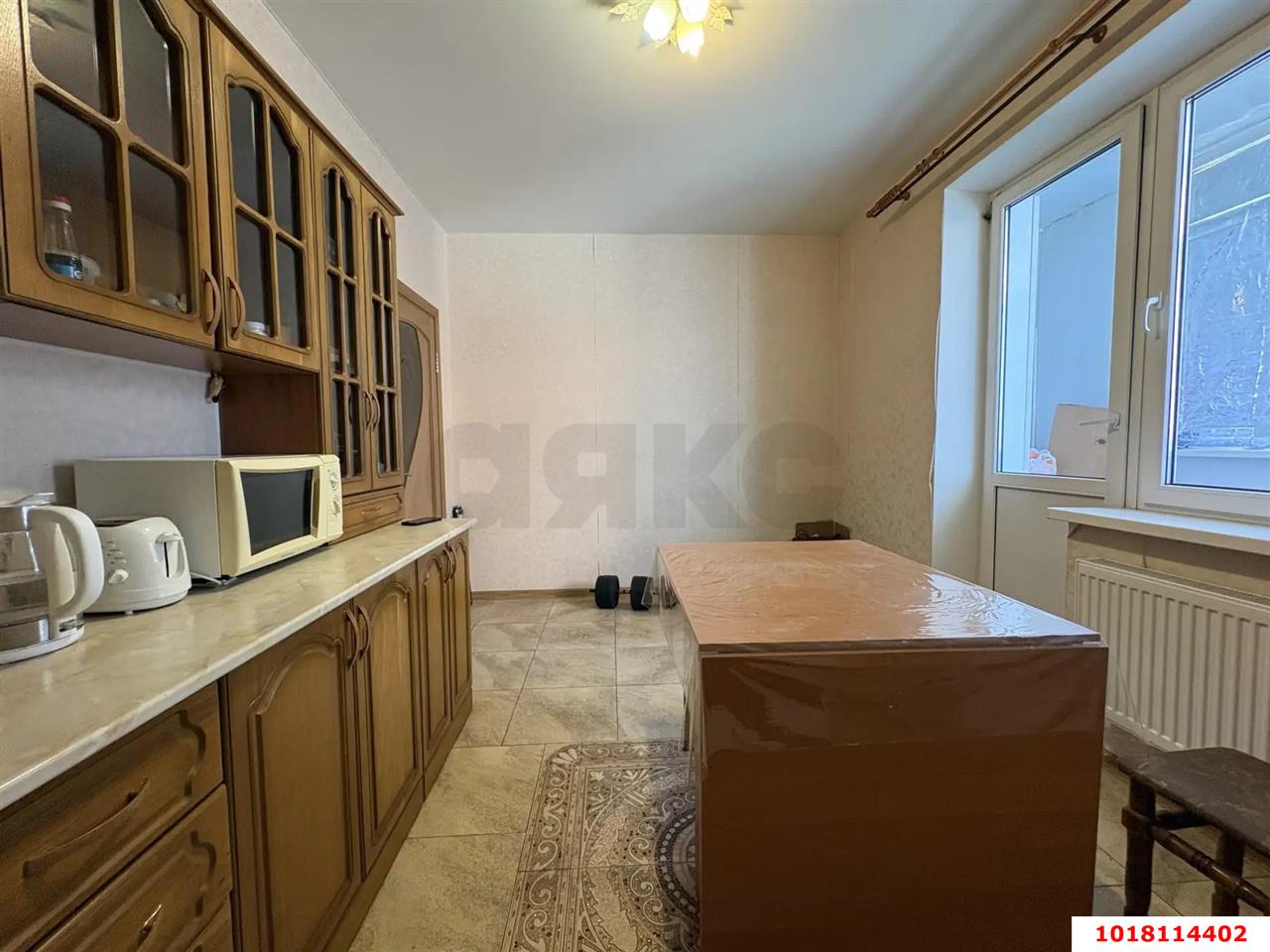 Фото №2: 1-комнатная квартира <span class="whitespace-nowrap">46 м²</span>, <span class="whitespace-nowrap">3/9 эт.</span> - Краснодар, Прикубанский внутригородской округ, мкр. Музыкальный, ул. имени Сергея Есенина, 108/3к1
